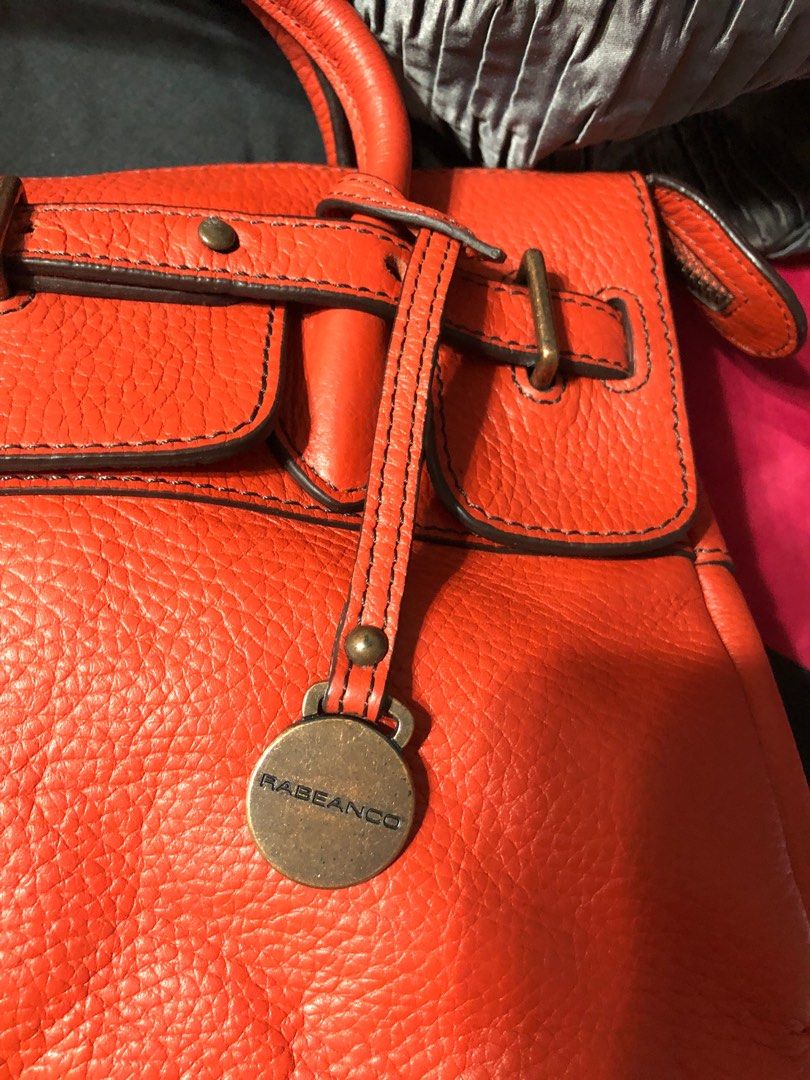 Orange bag brand cheap