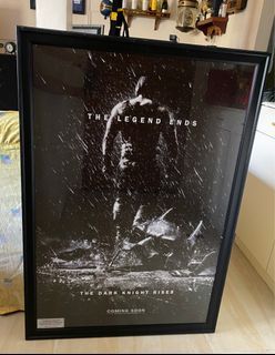 ORIGINAL Batman Dark Knight Rises movie posters. Double sided