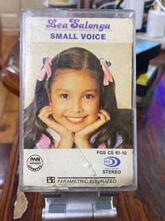 Original OPM cassette tape Philippines - Lea Salonga SMALL VOICE ALBUM SUPER RARE not Plaka Vinyl LP CD