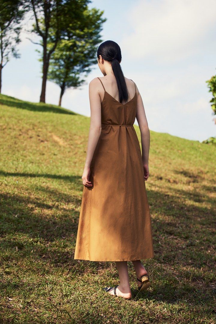 OSN cami wrap maxi dress SP Women s Fashion Dresses Sets Dresses on Carousell