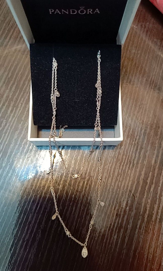Chandelier droplets discount necklace pandora