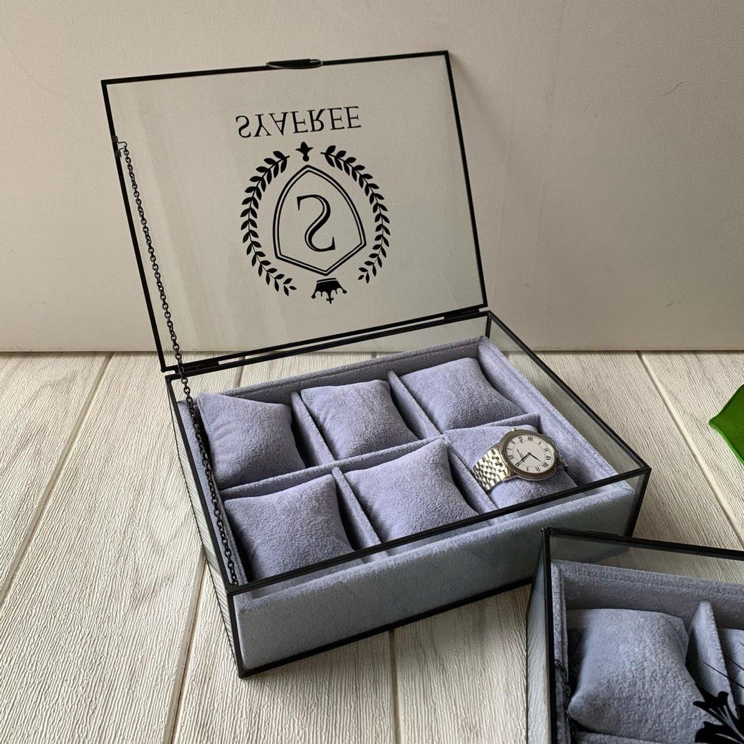 Customized watch sale box for him
