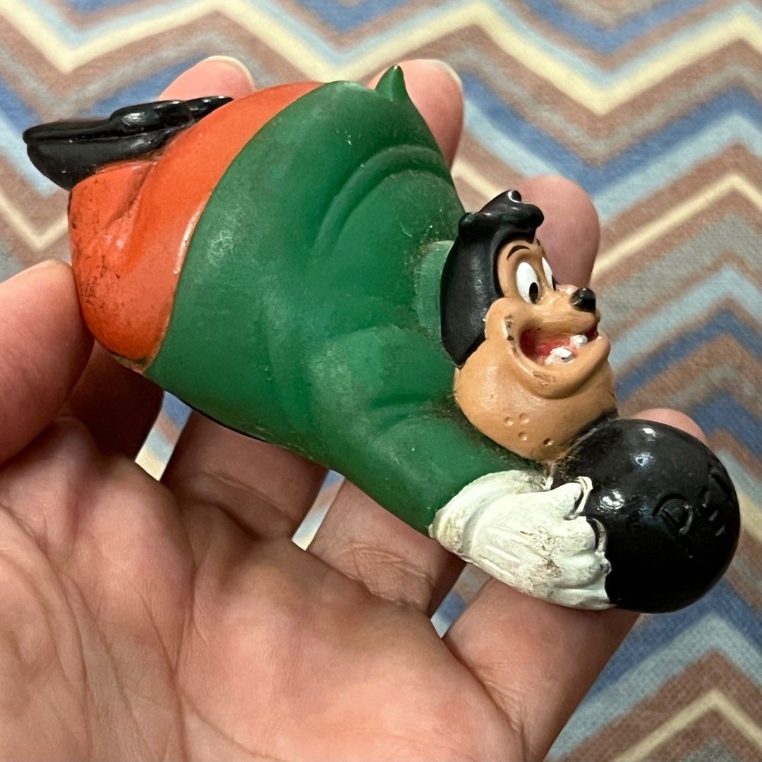 PETE PULL-BACK TOY (Category: Vintage Collectibles) located in Manila. Submitted by tarbabe (Listing ID 1285213171, Image 3). Description: Pete, Disney character. Nemesis of Goofy. Pull-back action toy. Used but okay condition. Around 4 inches long.