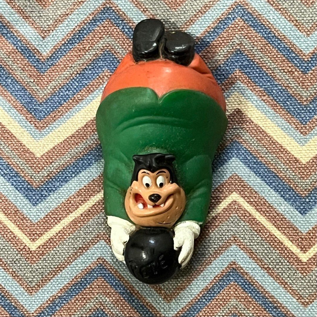 PETE PULL-BACK TOY (Category: Vintage Collectibles) located in Manila. Submitted by tarbabe (Listing ID 1285213171, Image 1). Description: Pete, Disney character. Nemesis of Goofy. Pull-back action toy. Used but okay condition. Around 4 inches long.