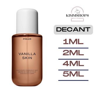 Phlur Vanilla Skin, Mango Mood Hair and Body Mist Decant 5mL