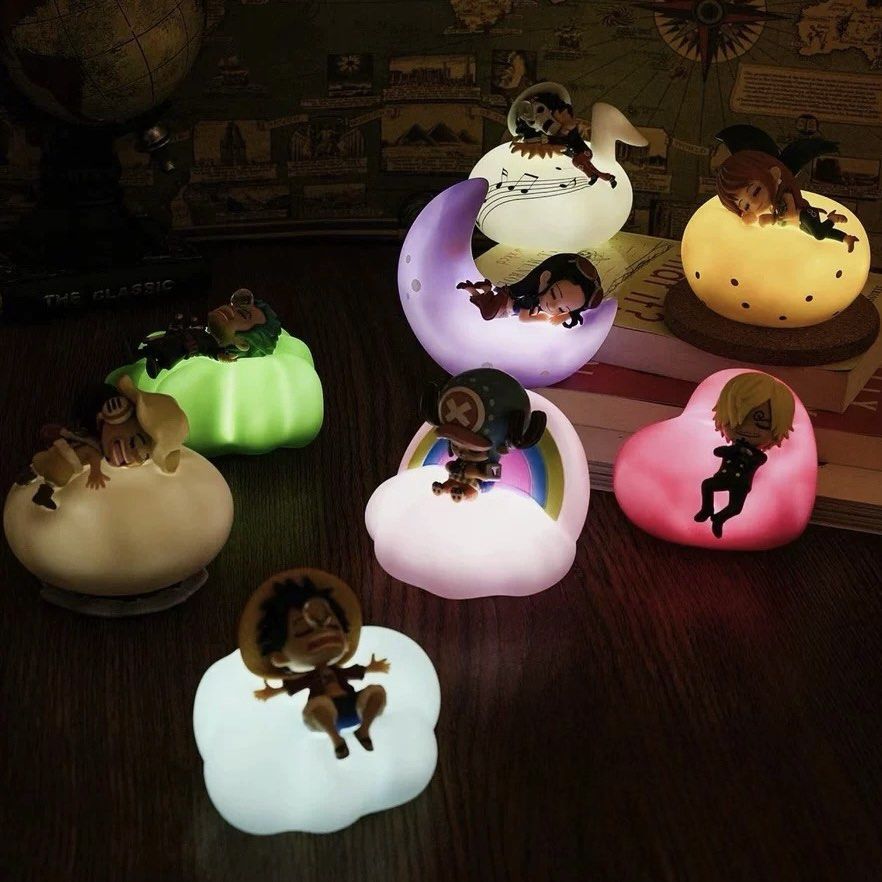 [PO] One Piece Night Lights Luffy Zoro Nami Usopp Sanji Chopper Robin ...