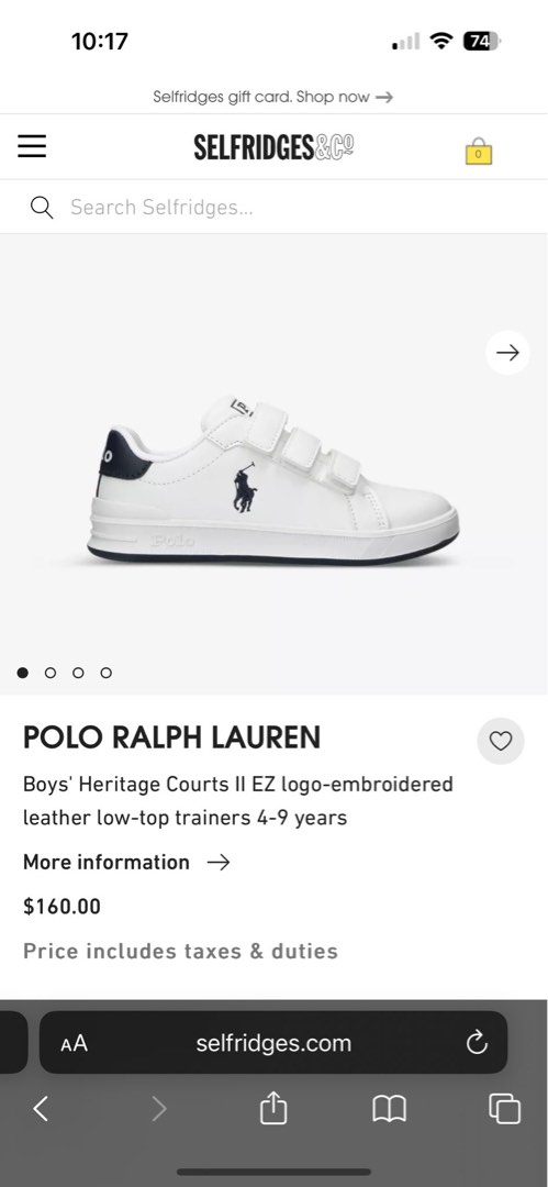 Ralph lauren new arrivals price trainers