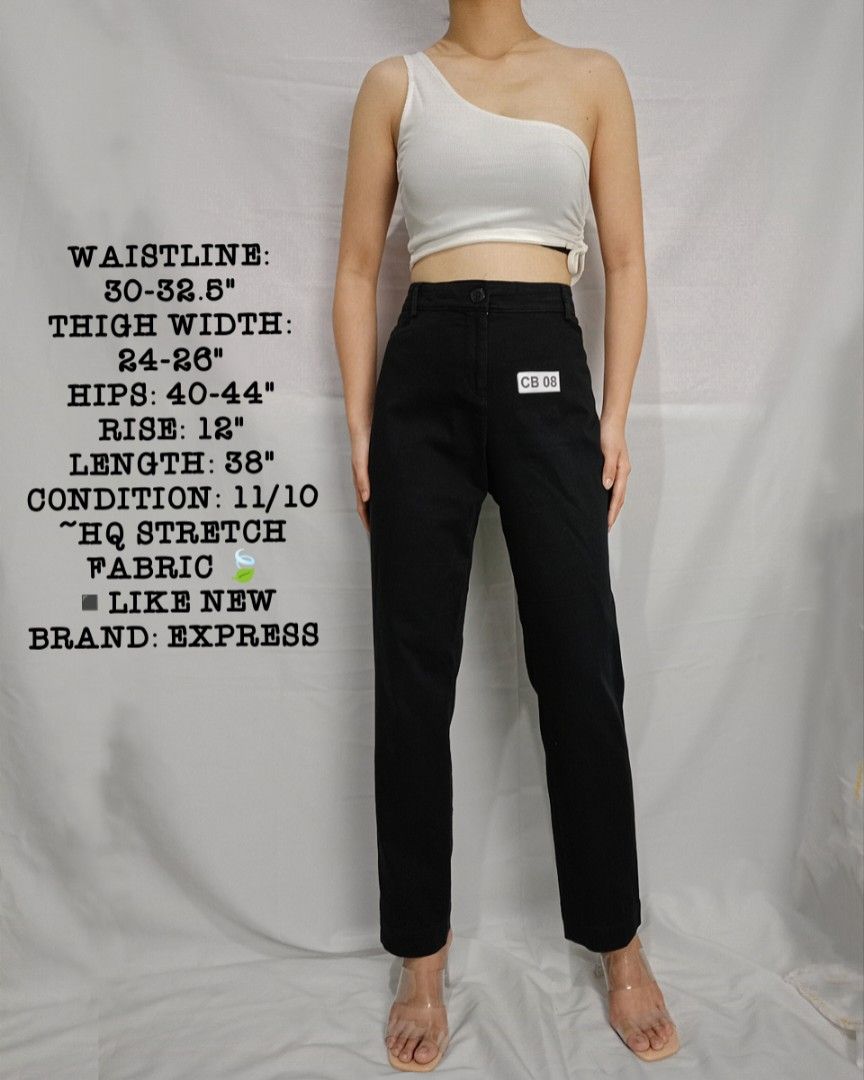 Premium Performance Black Stretch Pants