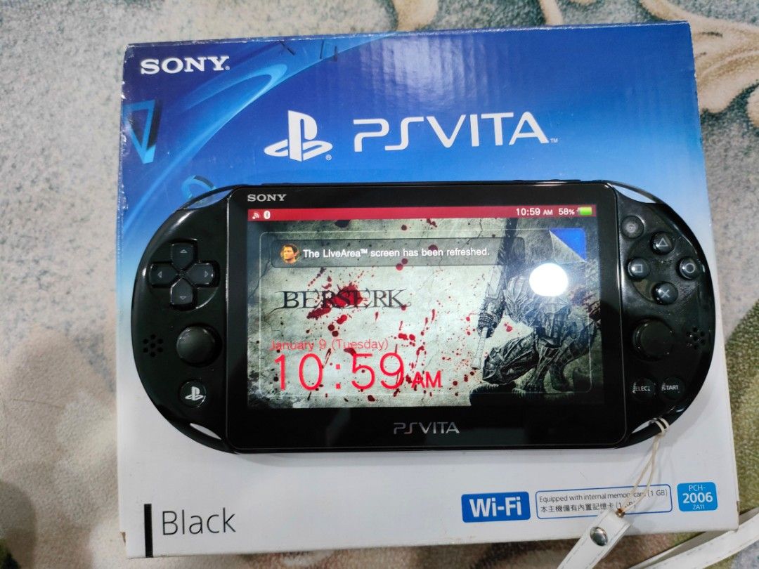 PS Vita 32gb 64gb Video Gaming Video Game Consoles