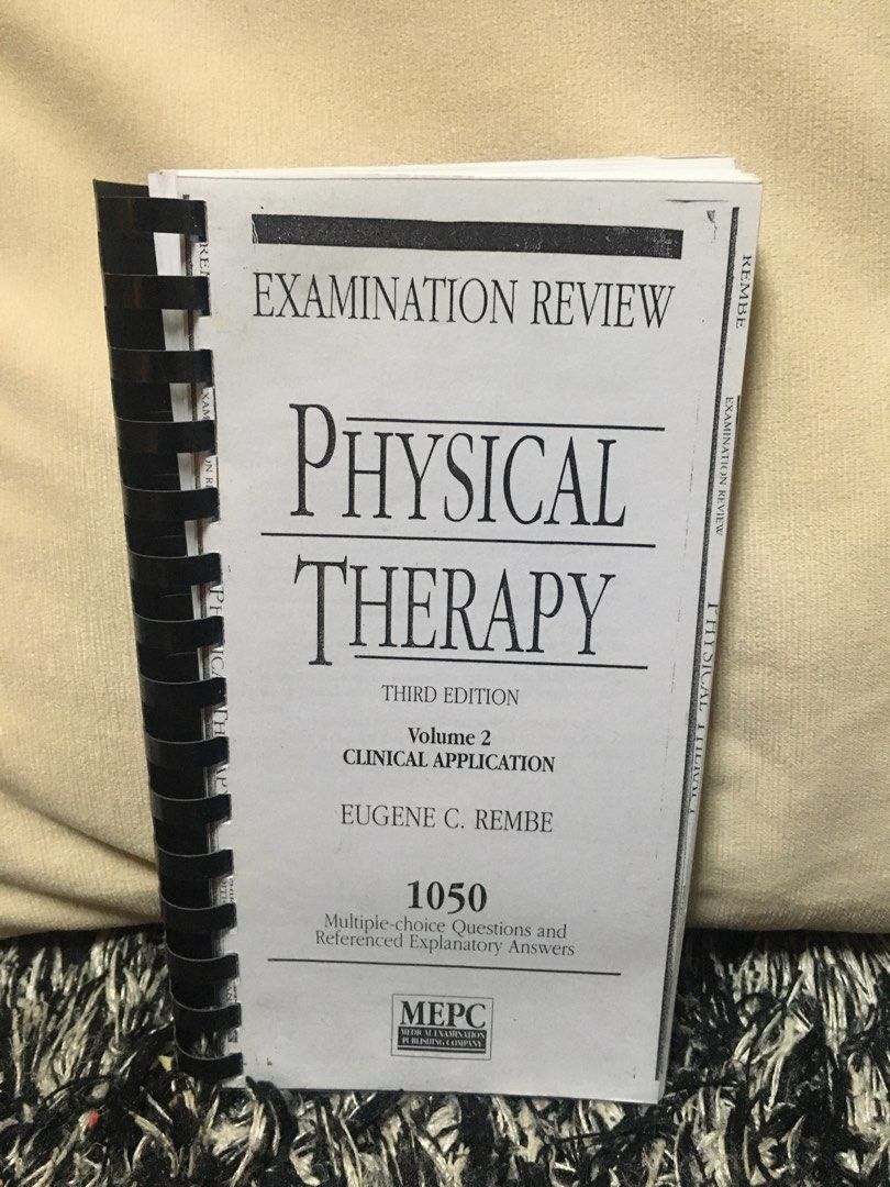 Physical Therapy Book Reviewers (FREE) (Category: Textbooks) located in Angeles City. Submitted by tan.sofiaa (Listing ID 1285121438, Image 3). Description: GET NIYO NA LAHAT FOR FREE, PLEASE! APK: - Good as new - May highlight and sulat lang sa number 1. The rest, wala na. Rembe: - Good as new. Walang sulat/highlights. Fortinberry: - Good as new. Walang sulat/highlights. IER Question: - Good as new. Hindi man nagamit since may binigay na copy ‘y