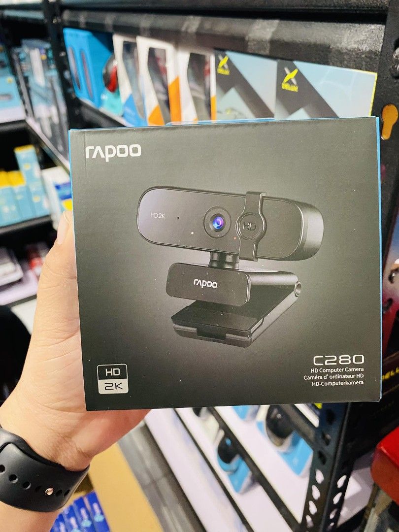 Rapoo C280 2K 1440P Full HD Webcam USB (Category: Webcams) located in Makati City. Submitted by techubstoreandaccessories (Listing ID 1285199108, Image 2). Description: Rapoo C280 2K 1440P Full HD Webcam USB Ready for Pick-Up / Same Day Delivery Via Lalamove‼️ DETAILS: ✅ Actual Picture Posted. ✅BRAND NEW, SEALED, & ORIGINAL. ✅7 Days Replacement for Factory Defects and 1year Limited Warranty. (Terms and conditions apply). ✅With Sales Invoice (BIR 
