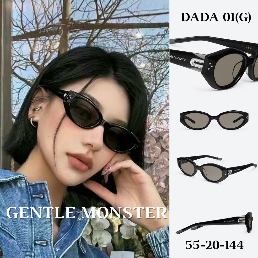 Ready Stock) Dada 01(G) | Gentle Monster Unisex Sunglasses Ready Stock) Dada 01(G) | Gentle Monster Unisex Sunglasses