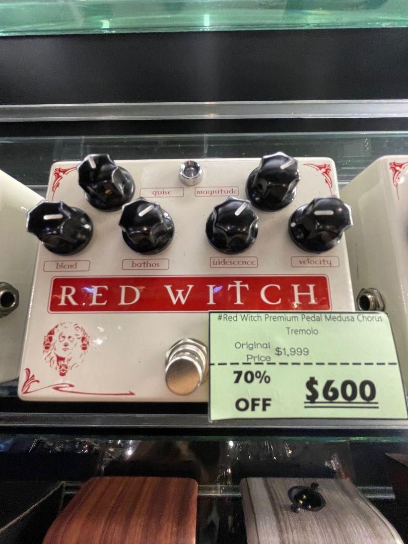 Red Witch Premium Pedal Medusa Chorus Tremolo(Guitar effect), 興趣