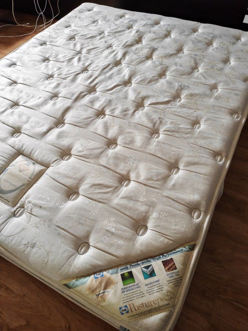 Sealy posturepedic shop double sided mattress
