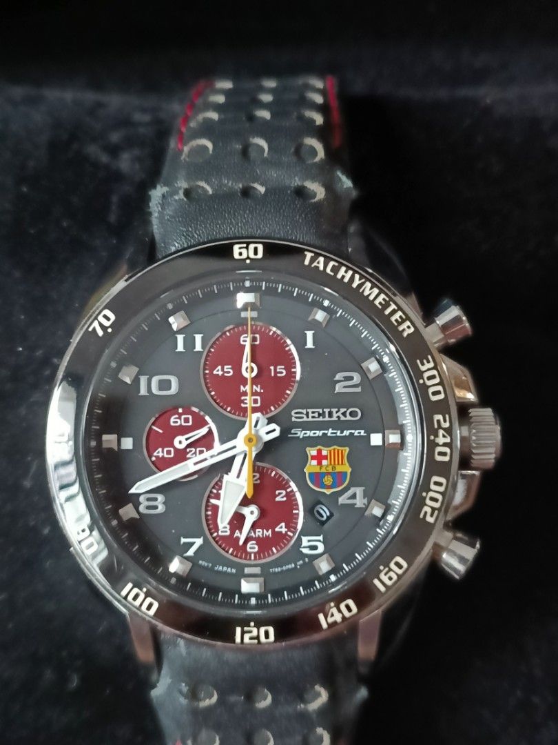 Seiko sportura on sale barcelona limited edition