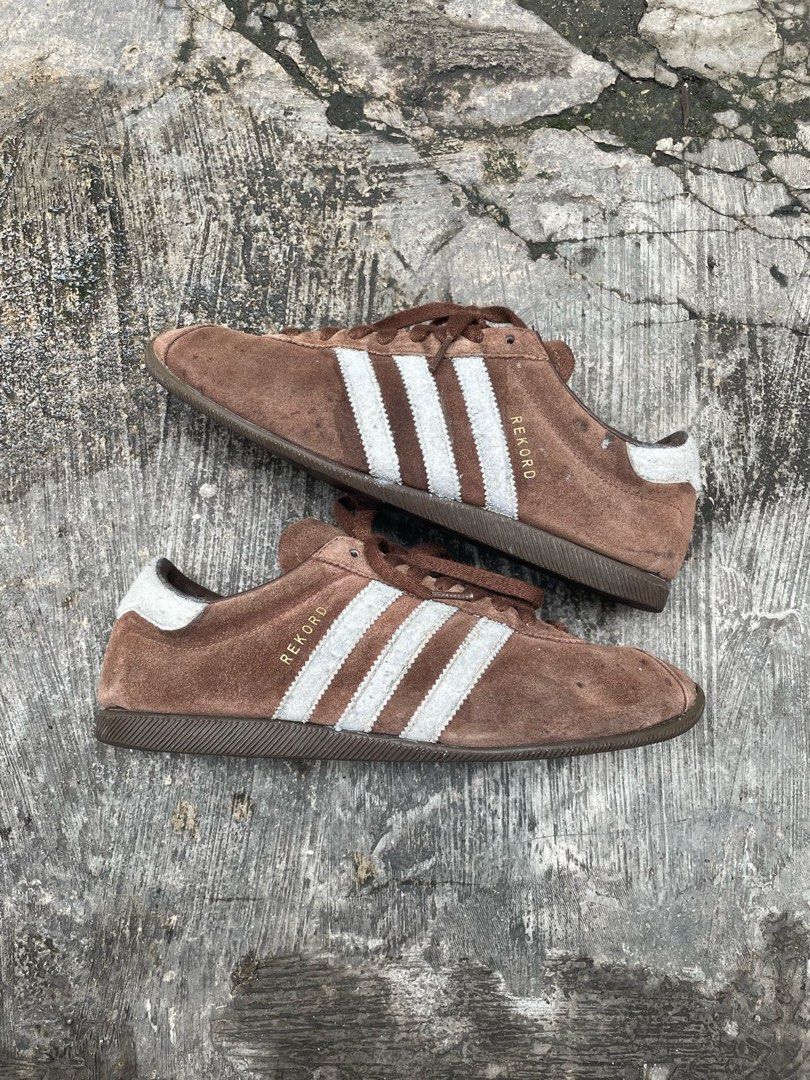 Sepatu vintage adidas rekord 2004 suede second original