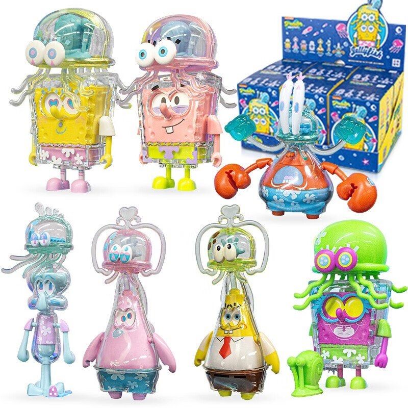 Spongebob Dancing Jellyfish Series Blind Box 海绵宝宝跳动水母系列