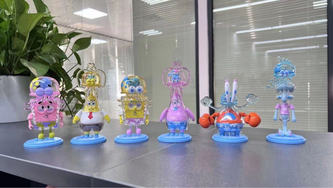 Spongebob Dancing Jellyfish Series Blind Box 海绵宝宝跳动水母系列