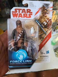 Star Wars The Last Jedi Chewbacca With Porg Force Link Figure 3.75 Inches