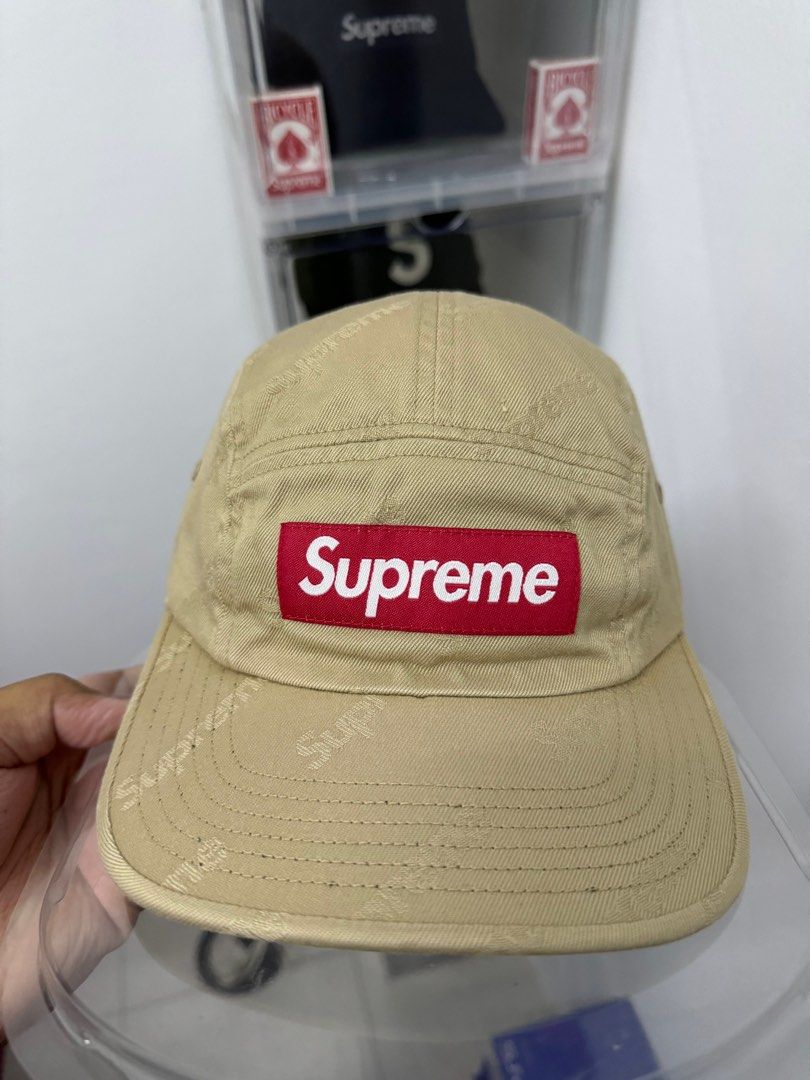 Jacquard logos hotsell twill camp cap
