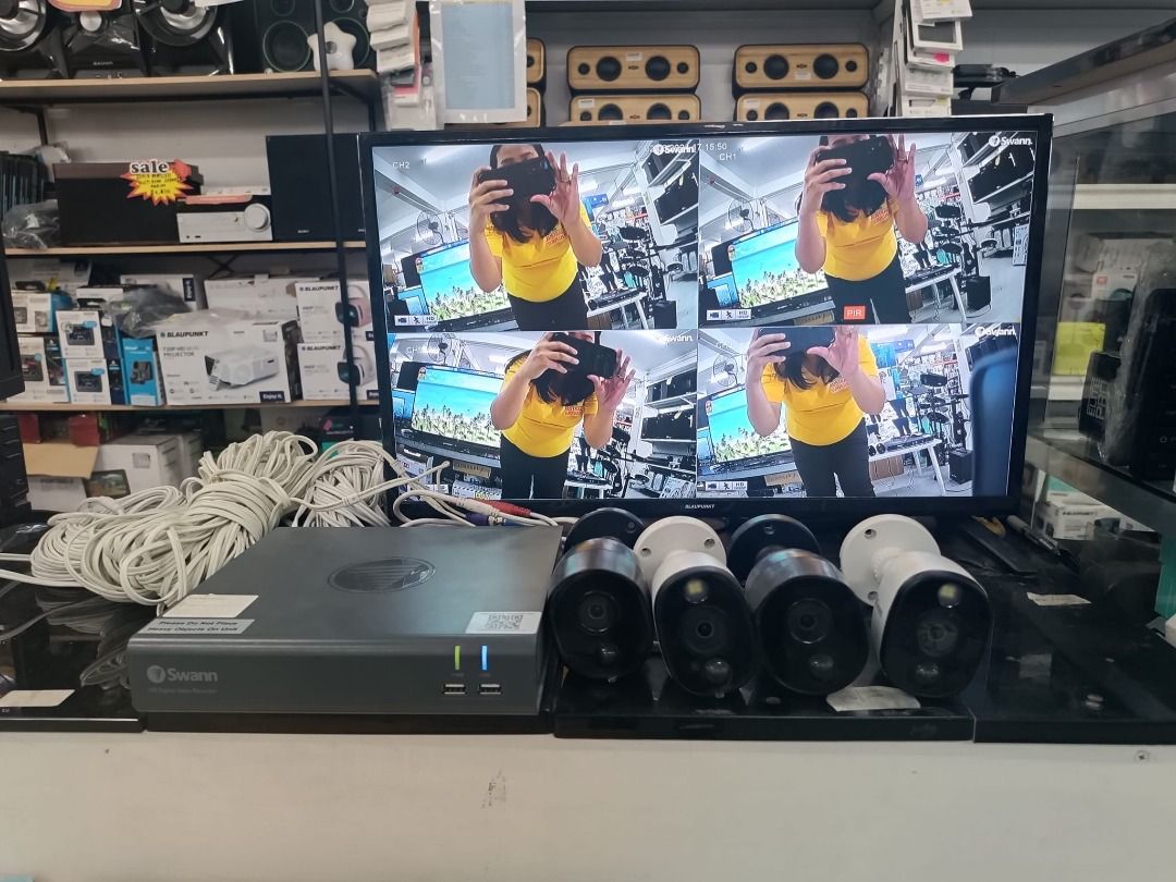 SWANN CCTV 8CH BUNDLE (Category: Security Systems & CCTV Cameras) located in Muntinlupa City. Submitted by aussie.surplustore (Listing ID 1285086366, Image 1). Description: ⚡NEW ARRIVAL⚡ SWANN CCTV 8CH BUNDLE *4 BULLET CAMERA *DVR/NVR 1TB *4 Cable wire *MONITOR NOT INCLUDED Surplus from Australia PICK UP We are available online and thru our physical store located at: 👉RMT Muntinlupa For more info direct message or call me: ➡️Salestaff: Janine .