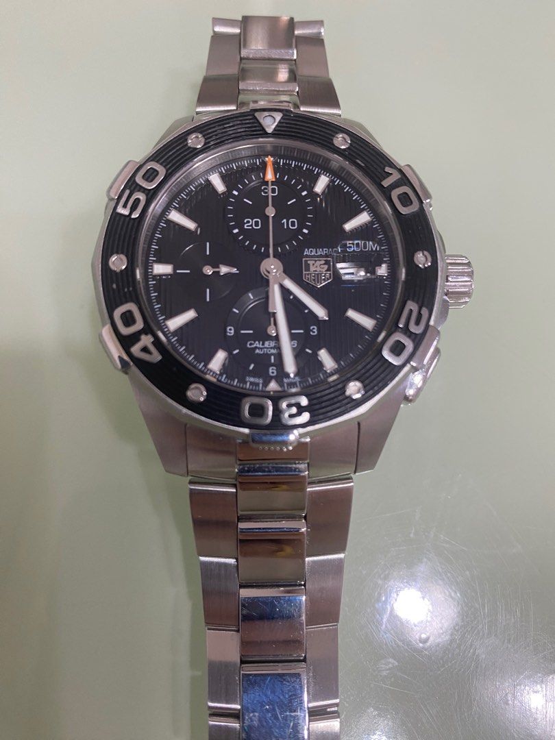 Tag Heuer Aquaracer 500M Calibre 16 Chrono with free original