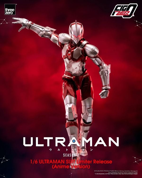 ThreeZero FigZero 1/6th Scale Articulated Figure - Ultraman - Ultraman ...