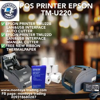 TMU220 POS PRINTER EPSON
