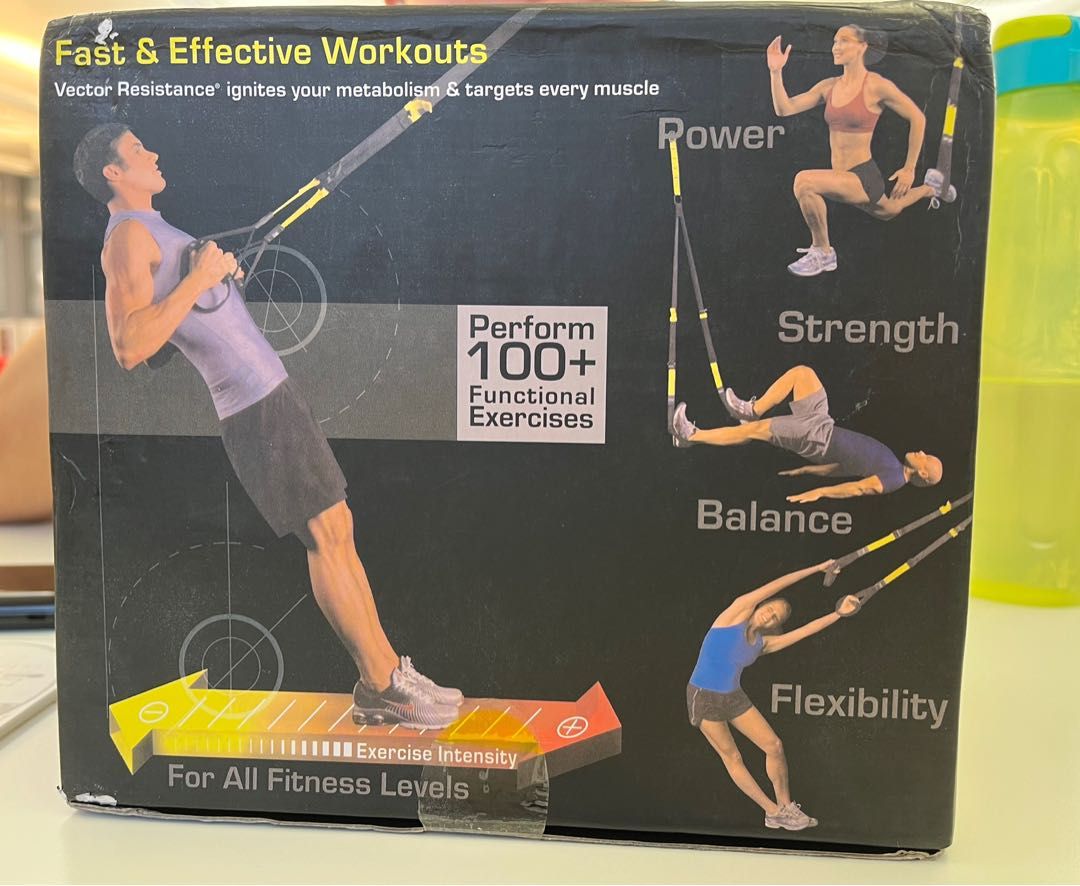 TRX Suspension Training Pro Pack, Sports Equipment, Exercise & Fitness,  Cardio & Fitness Machines on Carousell