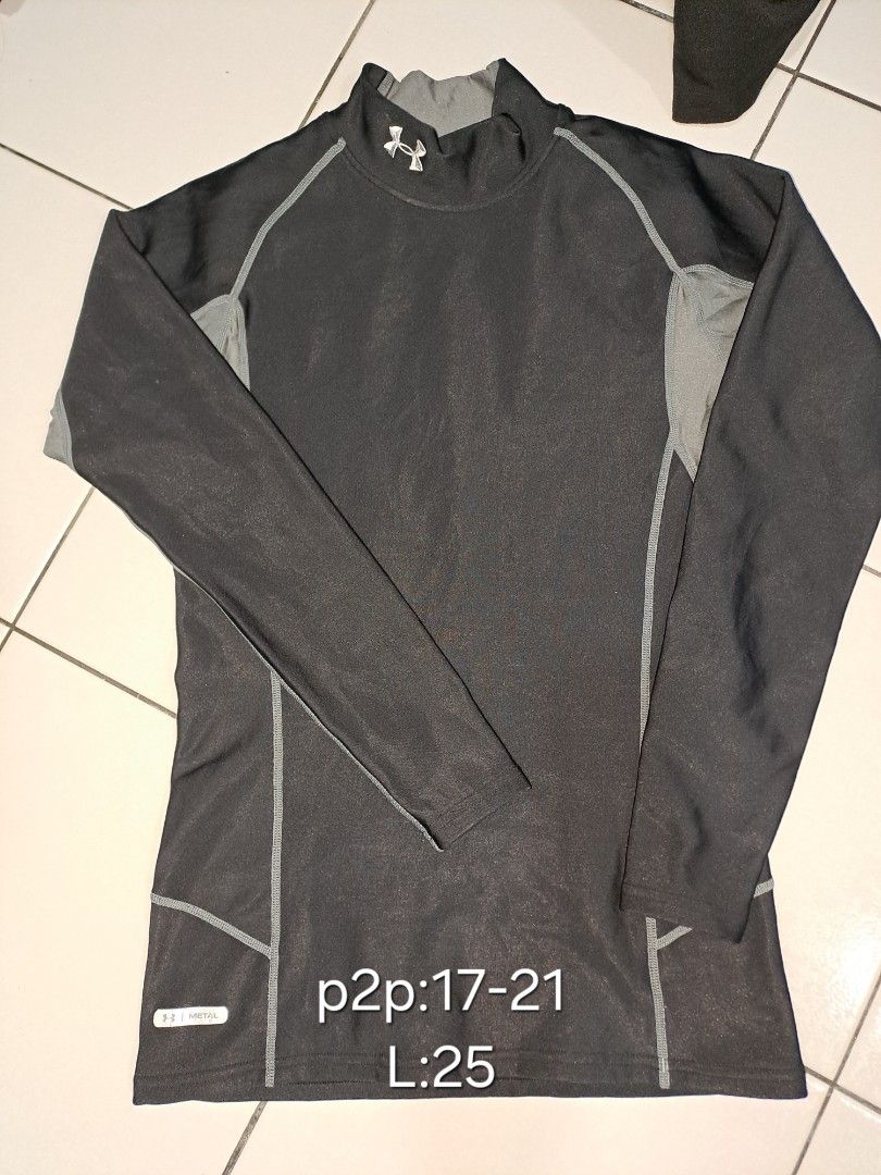 Under Armour Coldgear Metal Mock Men s Fashion Activewear on