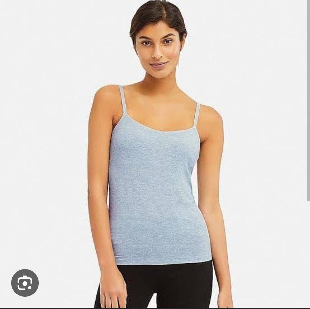 Uniqlo AIRism Camisole Bra Top, Women's Fashion, Tops, Others Tops on  Carousell