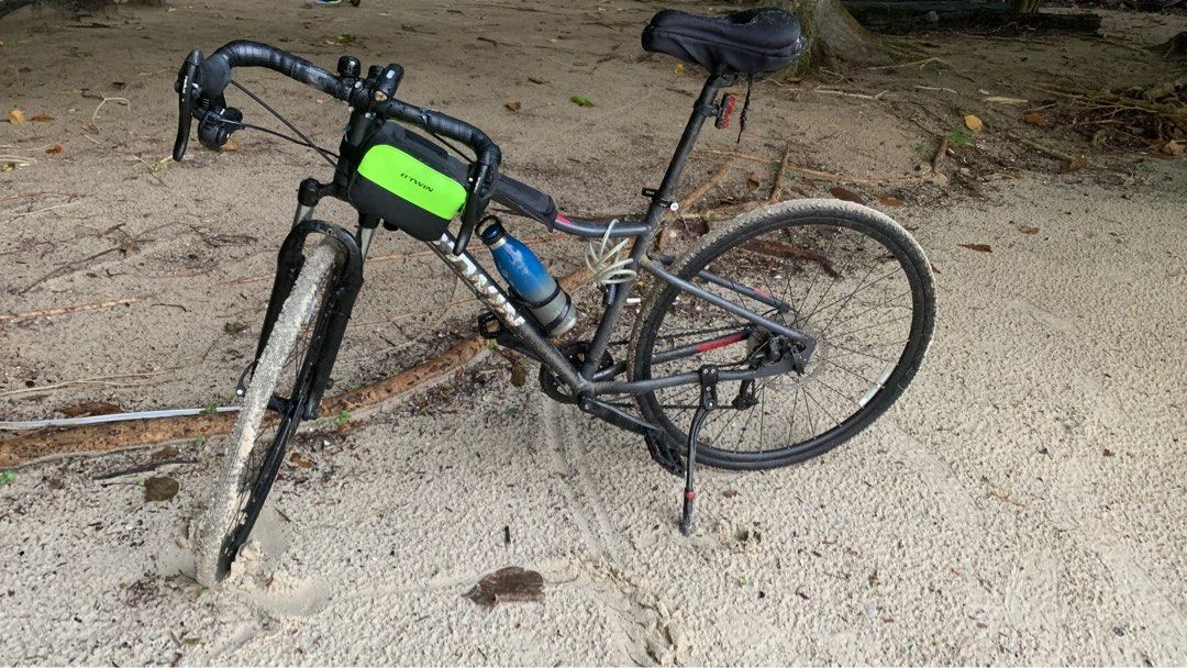 UPGRADED BTwin Riverside 500 with drop bars Sports Equipment Bicycles Parts Bicycles on Carousell