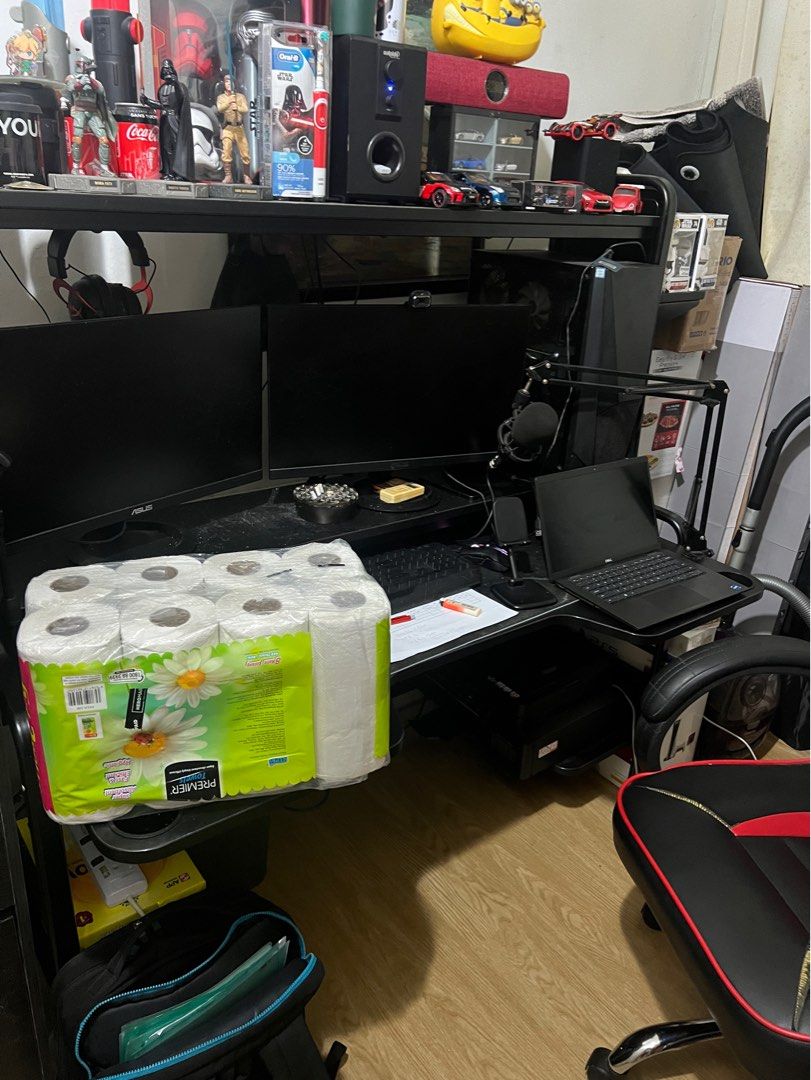 Used Fredde Desk ikea for saleh, Furniture & Home Living, Furniture