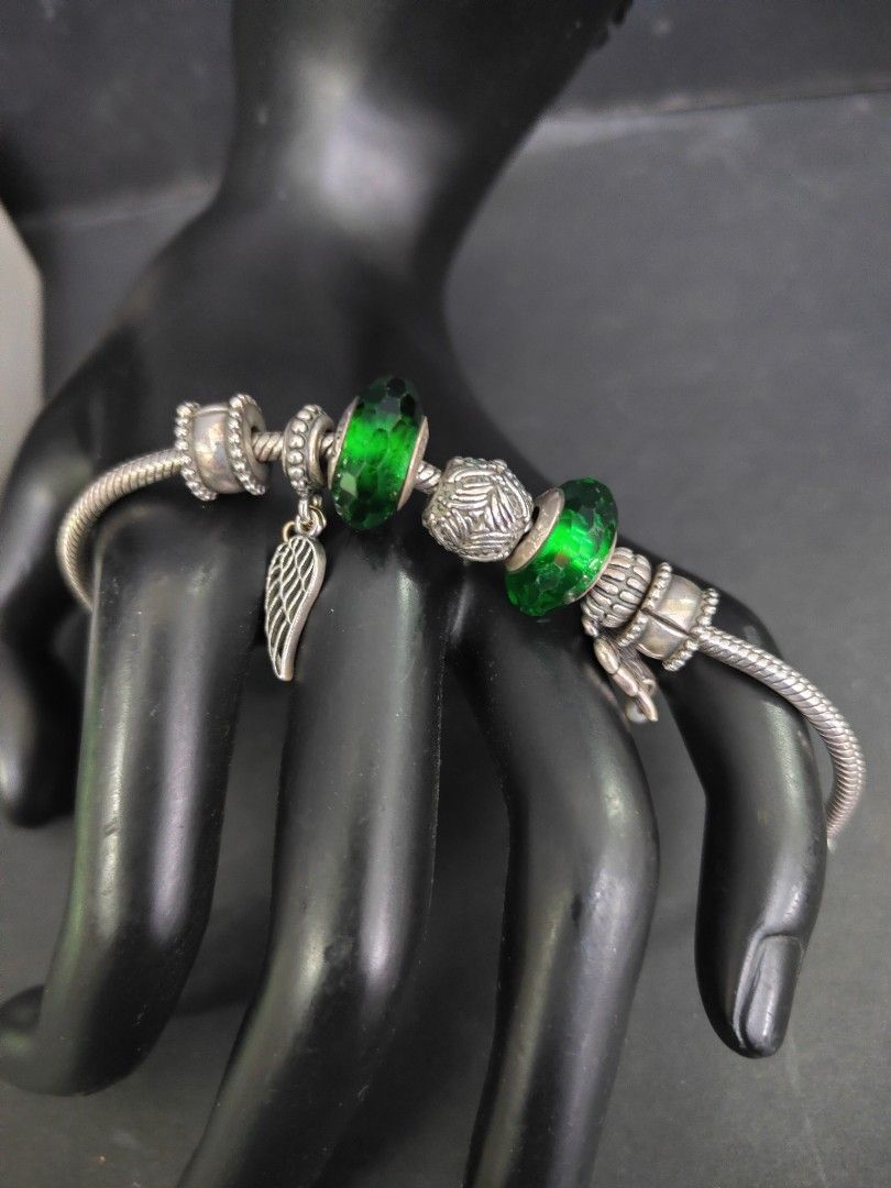 Used pandora clearance charm bracelet