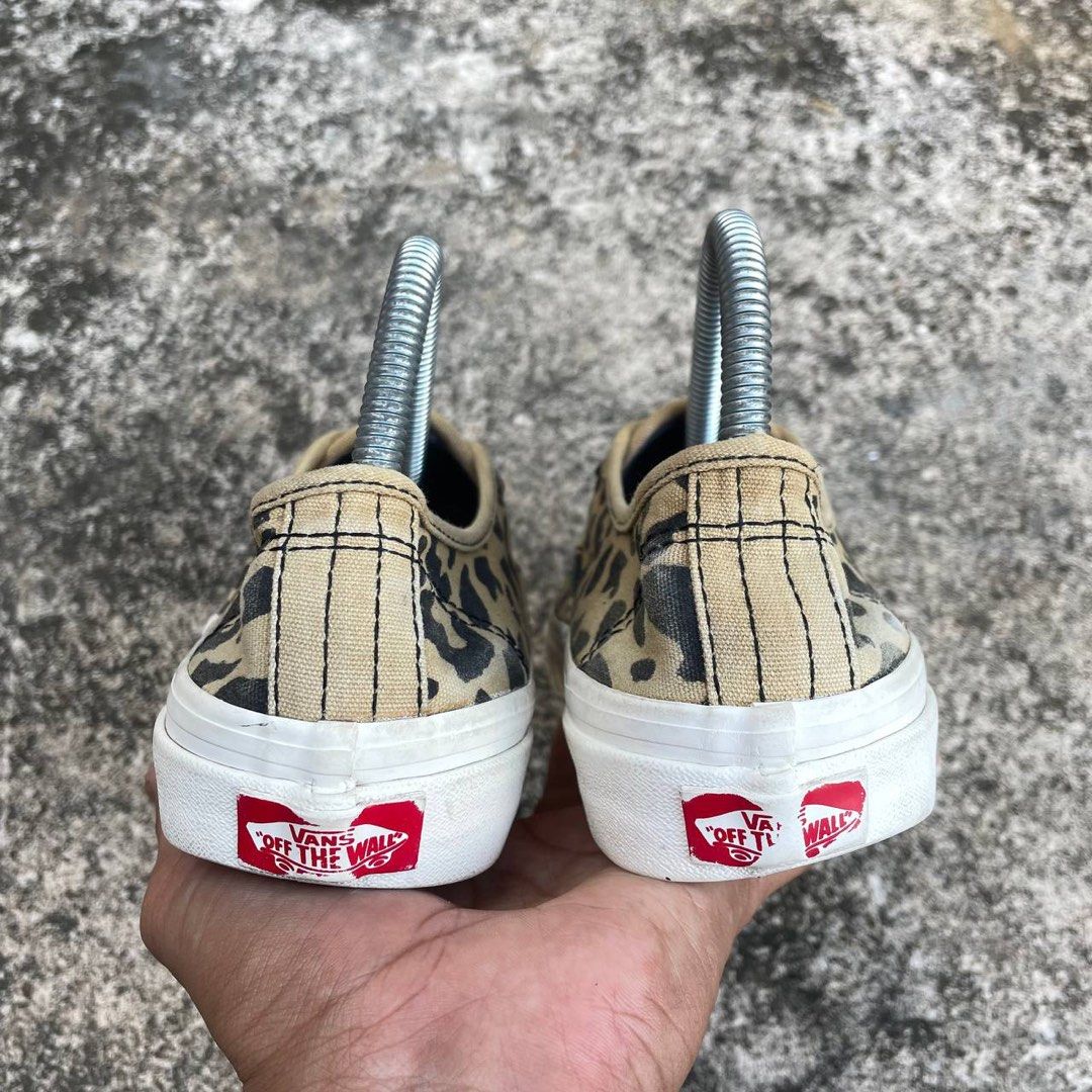 Vans authentic 44 dx anaheim factory og leopard on sale