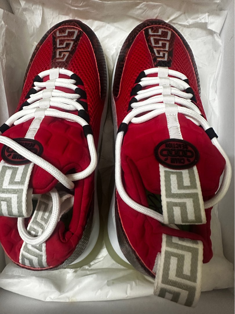 Versace neoprene cross chainer sneakers on sale