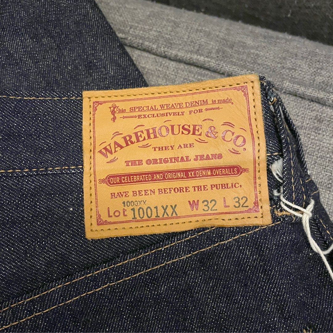 Warehouse & Co LOT 1001xx 1954 model dead stock blue, 男裝, 褲