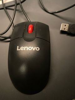 Wired Lenovo Mouse
