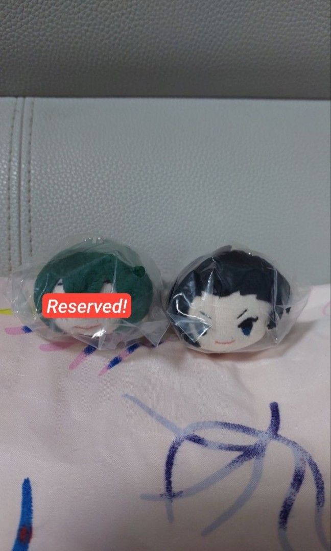 WTS BNHA My Hero Academia Mini Mochi Mochi Mascot Tsuyu and Momo