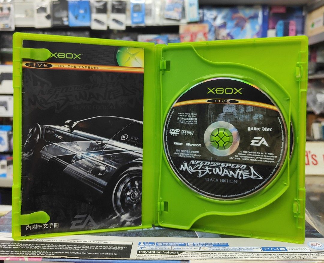 Xbox Need For Speed Most Wanted Black Edition, Video Gaming, Video Games,  Xbox on Carousell