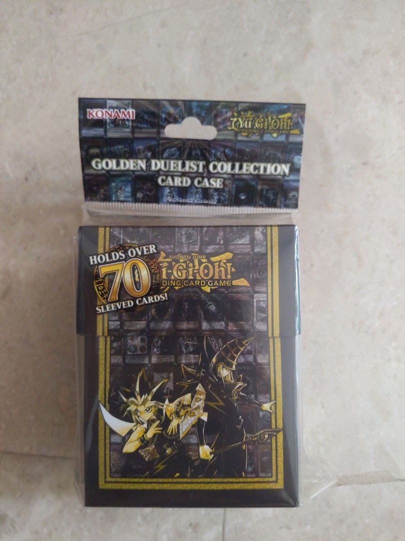 black and red card sleeves Golden Duelist Bundle — Transcend Cards main image 0