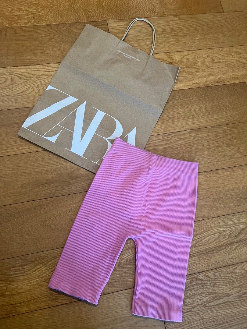 Zara seamless bike shorts (Category: Shorts) located in Makati City. Submitted by MyPurchases2021 (Listing ID 1285064329, Image 1). Description: .