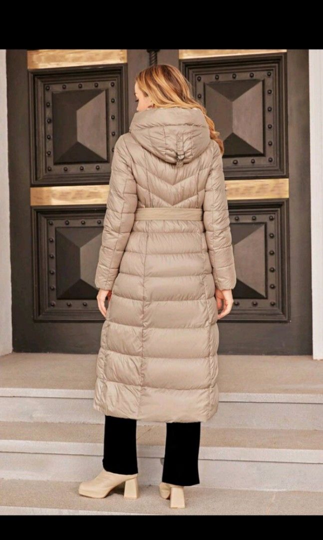 Puffer on sale coat dress