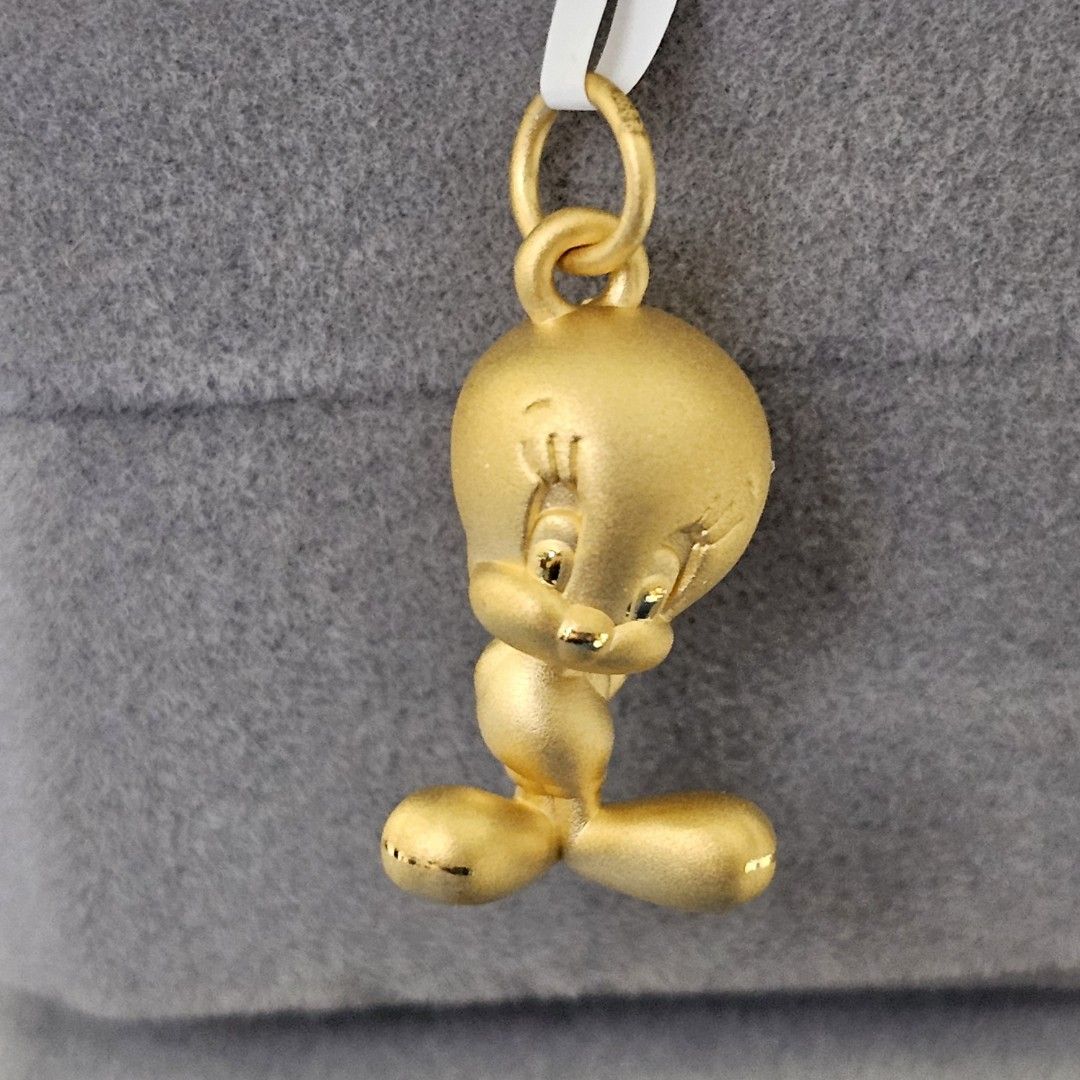 Gold tweety hotsell bird necklace