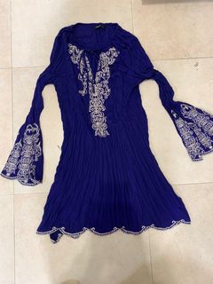 Ethnic Embroidery Pattern Dress / ✨ Free Shipping on Orders Over $250 ✨ Buy 2 Items Get $5 Off, Buy 3 Items Get $10 Off, Buy 4 Items Get $15 Off, and So On64228595196290110