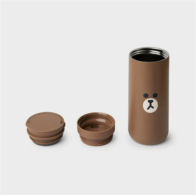 韓國代購: Line Friends X LockNLock 保溫杯, 傢俬＆家居, 廚具和餐具, 廚水杯、水壺 - Carousell