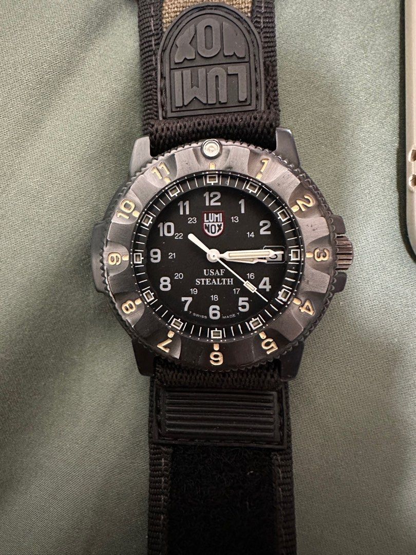舊版Luminox USAF STEALTH 隱形戰機軍錶3400 木村着用日劇Good 舊版Luminox USAF STEALTH 隱形戰機軍錶3400 木村着用日劇Good