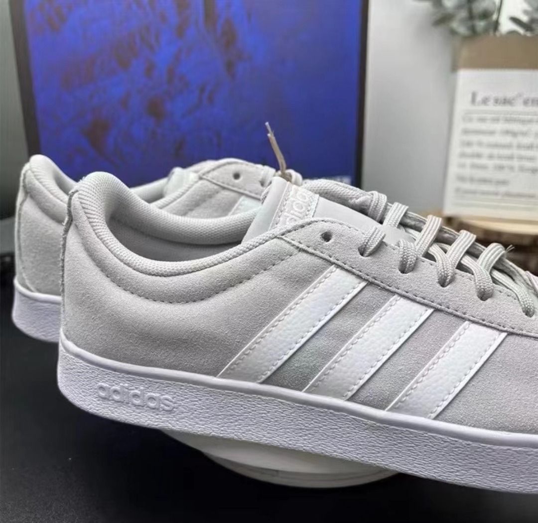 adidas neo GRAND COURT Off white Men s Fashion Footwear Sneakers on Carousell
