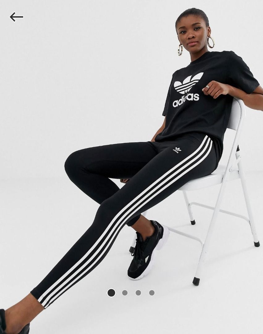 Adidas originals adicolor three stripe leggings Women s Fashion