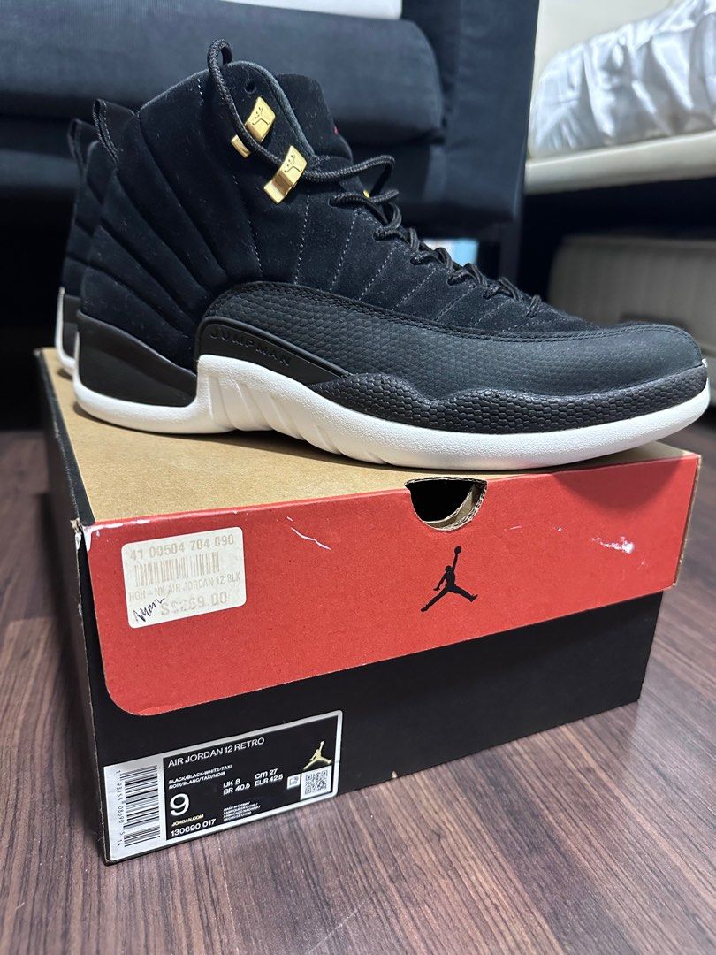 Jordan 12 reverse taxi 2019 best sale